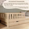 Crazy Pine Kinderbett mit Schublade 200x100cm – Massives Produktbild-Vorschau 5