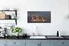 MuchoWow® Poster Pferde - Weiß - Meer 80x40 cm - Wanddeko Produktbild-Vorschau 3