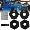 Radnaben-Upgrade-Set, 8.0mm Aluminium-Hex-Hub für SCX10 Produktbild-Vorschau 5