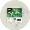 100 tanierov, kartón "pure" okrúhly Ø 15 cm biely Náhľad obrázku produktu 3