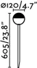 Faro 70246, Weiß, Metall, IP65, I, 8 W, 2700 K Produktbild-Vorschau 4