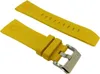 CANDINO Uhrenarmband 26mm Kautschuk gelb C4774 Schließe Produktbild-Vorschau 1