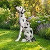 Relaxdays Gartenfigur Hund, Dalmatiner Figur, HxBxT: 83 x Produktbild-Vorschau 2