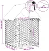 vidaXL Cuccia per cani da esterno con tetto 100x100x150 cm Anteprima dell’immagine prodotto 7