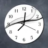 Glasuhr Wanduhr Küchenuhr Echt-Glas 30fi cm Abstrakter Produktbild-Vorschau 2