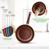 NutriChef Kochgeschirr Set 20 Teilig – Topfset, Pfannenset Produktbild-Vorschau 5