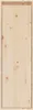 A close-up view of a wooden plank or panel, showing the natural grain and knots of the wood. Voir les images du produit