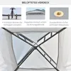 Pavillon mit Doppeldach,3x3m Wasserdicht Stabil Winterfest Produktbild-Vorschau 5