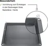Backblech emailliert (Backwagen) HZ541000 (dunkelgrau) Produktbild-Vorschau 5