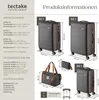 13dílná sada cestovních kufrů tectake® Madison, tvrdé Náhled obrázku produktu 5