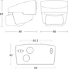 STEINEL ST 608810, Wandlamp, Wit, IP54, 2000 lux, 140°, Productafbeelding-voorbeeld 6