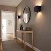 2er Set LED Wandleuchte, Bewegungsmelder, schwarz, Akku, Produktbild-Vorschau 4