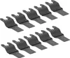 10Stück Oszillierendes Sägeblatt 20mm Schnellspanner Produktbild-Vorschau 6