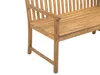 BELIANI Gartenbank hellbraun Akazienholz 160 cm Landhaus Produktbild-Vorschau 8