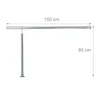Nerezové zábradlie na schodisko RD22622, 150cm Náhľad obrázku produktu 4