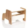 Kids Helper Tritthocker Eiche Weiß Kindertreppe Bad 2 Produktbild-Vorschau 4