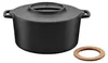 Fiskars Norden Gusseisen-Kasserolle 6 L, 6 l, Schwarz, Produktbild-Vorschau 4
