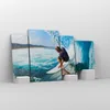 Bild auf Leinwand - Leinwandbild - Surfen Surfer Ozean Produktbild-Vorschau 4