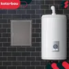 KOTARBAU® Sportello Ispezione Acciaio Inox 15x30 cm Argento Anteprima dell’immagine prodotto 2