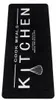 Unyqoos® Küchenläufer 80×200 cm Schwarz – Polyester Produktbild-Vorschau 4
