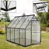 UISEBRT Premium Gewächshaus Aluminium 230x180x195cm, 4.14m² Produktbild-Vorschau 2