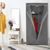 Relaxdays Stoffschrank, mit Kleiderstange & 6 Fächern, Produktbild-Vorschau 2