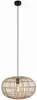 Hängelampe Bambus Korb Ø 40 cm rund H: max. 150 cm E27 Produktbild-Vorschau 2