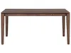 BELIANI Jídelní stůl tmavý ořech MDF kaučuk 160 x 90 cm Náhled obrázku produktu 6