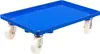 Transportroller für Euroboxen 60x40cm mit Kunststoffräder Produktbild-Vorschau 1