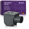 KESSEL Kellerablauf DN 100 kompakt 150 x 190 mm Schlitzrost Produktbild-Vorschau 1