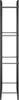 vidaXL Brennholzregal Mattschwarz 50x28x132 cm Stahl Produktbild-Vorschau 11