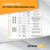 ENOVALITE LED Solar-Straßenleuchte 4300 lm kaltweiß schwarz Produktbild-Vorschau 7