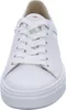 A close-up, front-facing view of a white sneaker. Produktbild-Vorschau