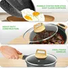 Set completo da cucina NutriChef nero marmo – 22 pezzi con Anteprima dell’immagine prodotto 6
