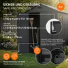 ECD Germany Gartenhaus wetterfest 5m³ Kunststoff Gerätehaus Produktbild-Vorschau 4