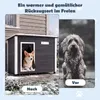 COSTWAY Hondenhuis voor buiten, weerbestendig Productafbeelding-voorbeeld 8