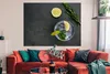 MuchoWow® Poster Cocktail - Glas - Zitrone 160x120 cm - Produktbild-Vorschau 2