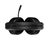 A top-down view of a black gaming headset. Podgląd zdjęcia produktu