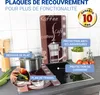 WENKO sada 2 krycích desek na sporák skleněný kryt na kávu Náhled obrázku produktu 3