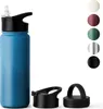 Trinkflasche Edelstahl 500ml Thermo Flasche Sport Produktbild-Vorschau 1