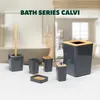 bremermann CALVI cestino per cosmetici in bambù e plastica Anteprima dell’immagine prodotto 8