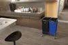Rubbermaid Abfallbehälter Slim Jim mit Lüftungskanälen blau Produktbild-Vorschau 3