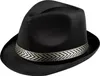 Cappello con nastro per adulti nero-oro - taglia unica Anteprima dell’immagine prodotto 4