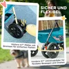 Carrello per cani PawHut 3 in 1: passeggino pieghevole per Anteprima dell’immagine prodotto 7