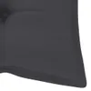 vidaXL Banc de jardin pliable avec support 118 cm bambou Voir les images du produit 9