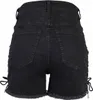 Urban Classics Hotpant Damen Ladies Highwaist Denim Lace Up Produktbild-Vorschau 12