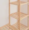 vidaXL Šatní skříň bílá 135 x 40 x 170 cm Látka Náhled obrázku produktu 4