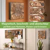 banjado Schlüsselkasten aus Metall, 30x30cm groß mit 32 Produktbild-Vorschau 3