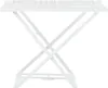 A white folding drying rack against a white background. Produktbild-Vorschau