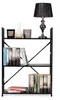 ModernHome CWJ602480LG Holzregal mit Metallrahmen und 3 Produktbild-Vorschau 11